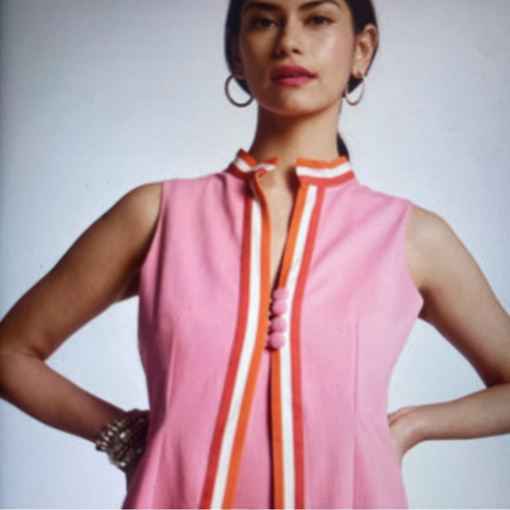 NWT Frances Valentine Susie Jumpsuit Set Pink - Size 12